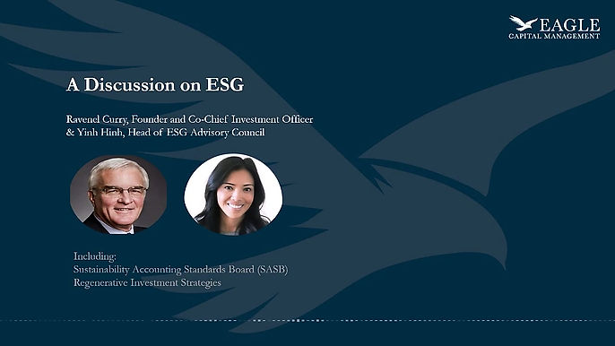 Eagle Capital Management: A discussion on ESG